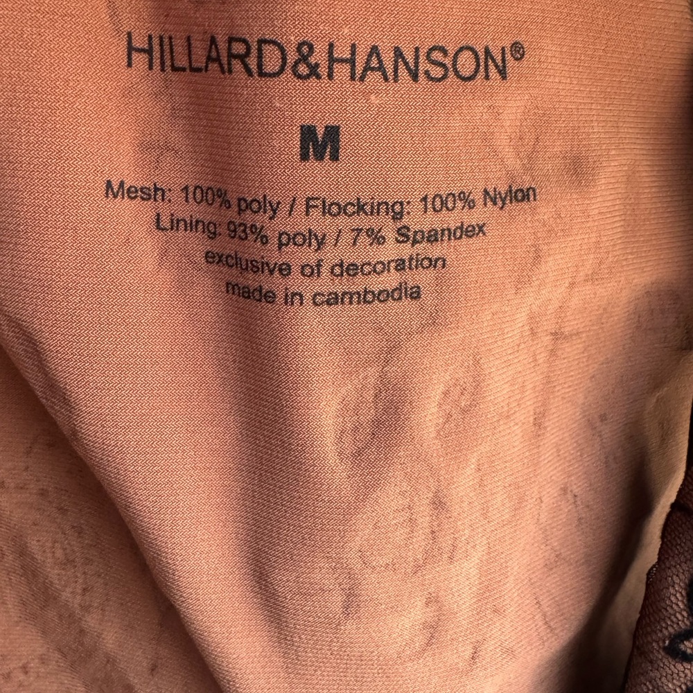 Hillard & Hanson Black & Cinnamon Sleeveless Bustier Style Tank Top - Picture 8 of 13
